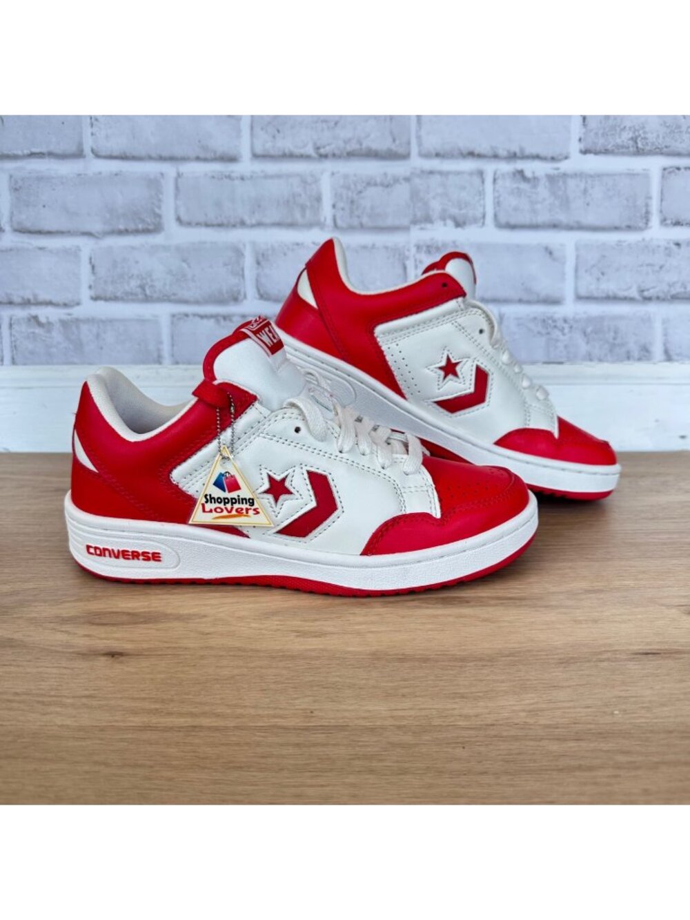 Converse Weapon Low Red White 9 Mens Shoes Bird Magic Erving DS Sneakers A10598C